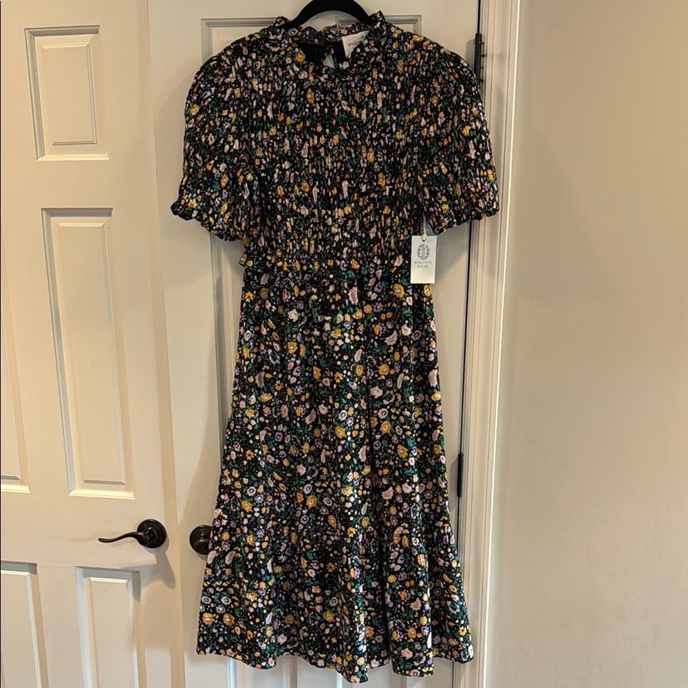 Floral Black Dress from Tuckernck